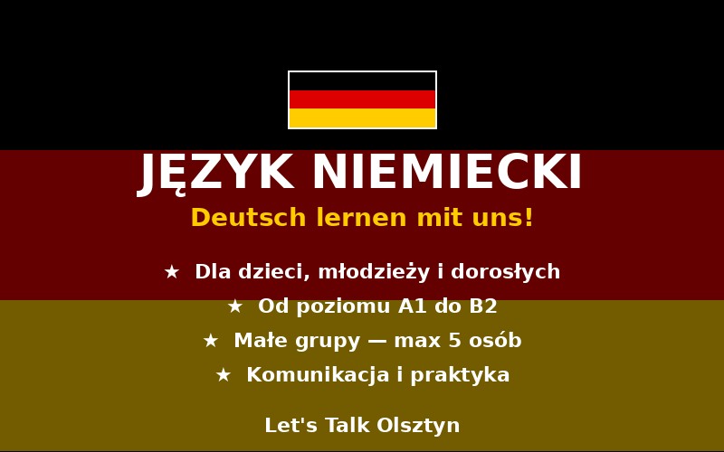 Kurs języka niemieckiego